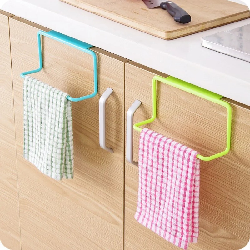 1PC プラスチック吊り下げホルダータオルラック多機能食器棚 - Kitchen Uncle のレビューと価格