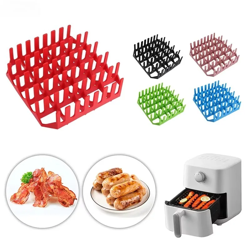 3個入り、正方形のシリコン製エアフライヤー用焼き型セット。耐 - Baking Kitchen Set のレビューと価格